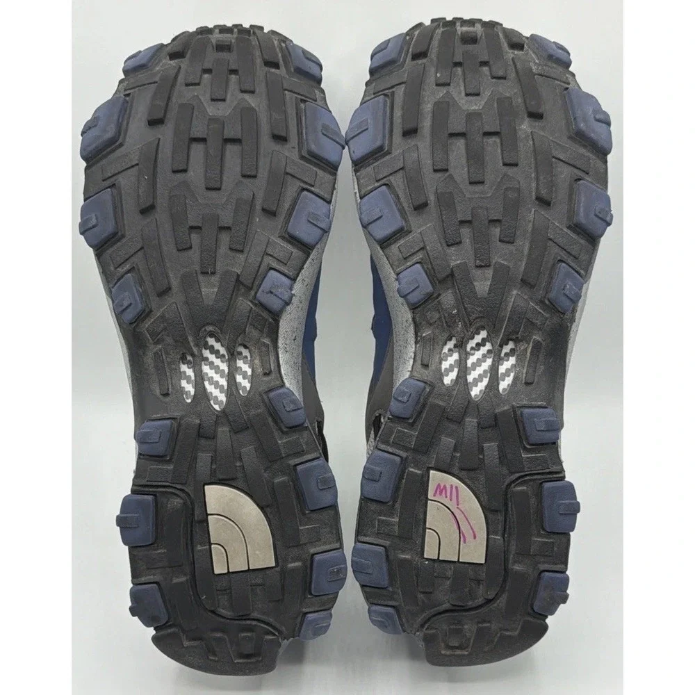 The North Face 2X Roll Control Hiking Shoes. Blue/Gray/Black Men's Sz. 11